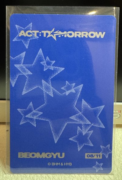 TXT四巡隨機小卡💙崔杋圭BEOMGYU