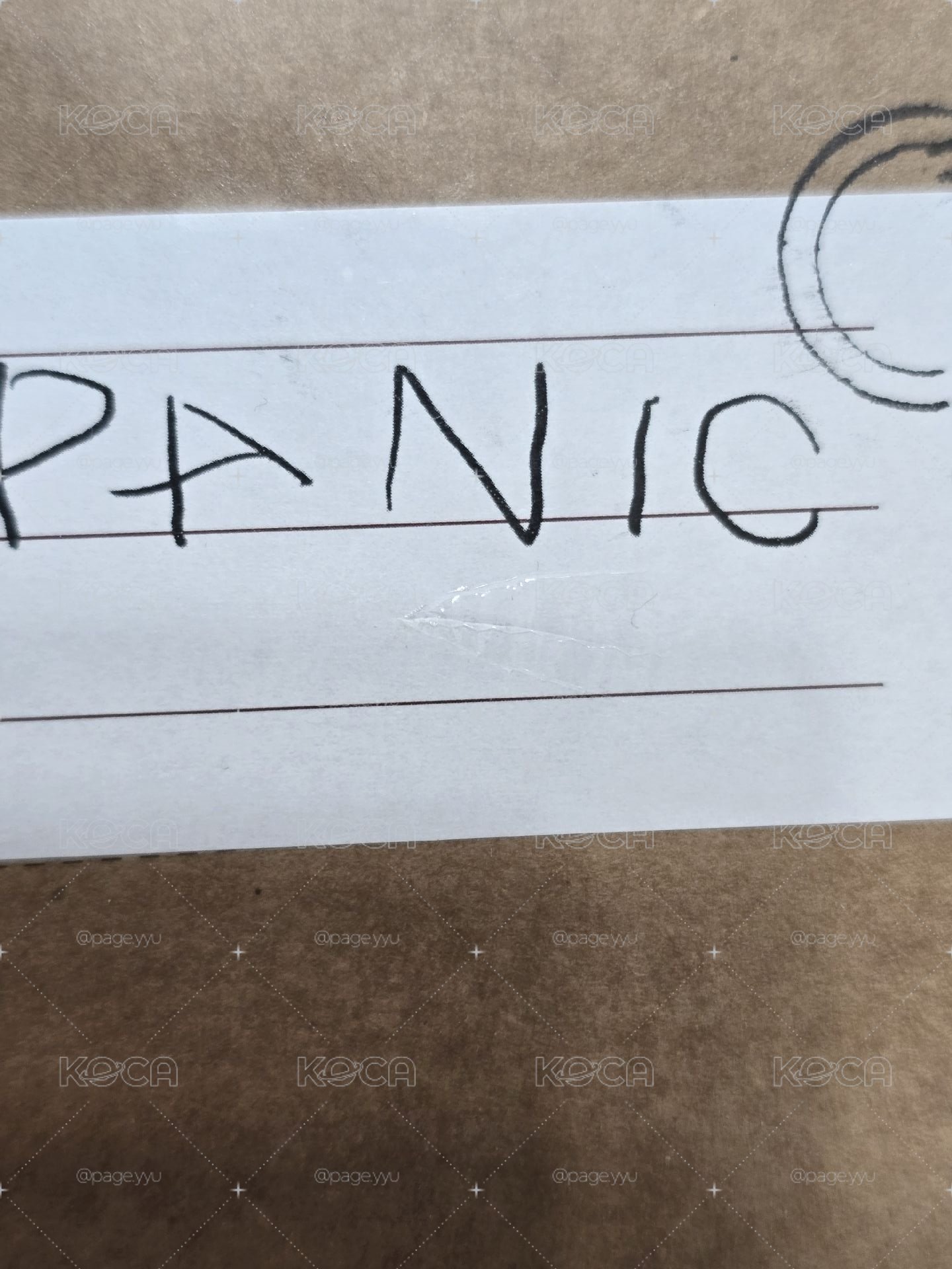 PANIC 未拆專