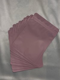 粉色啞光自封袋（10個） 