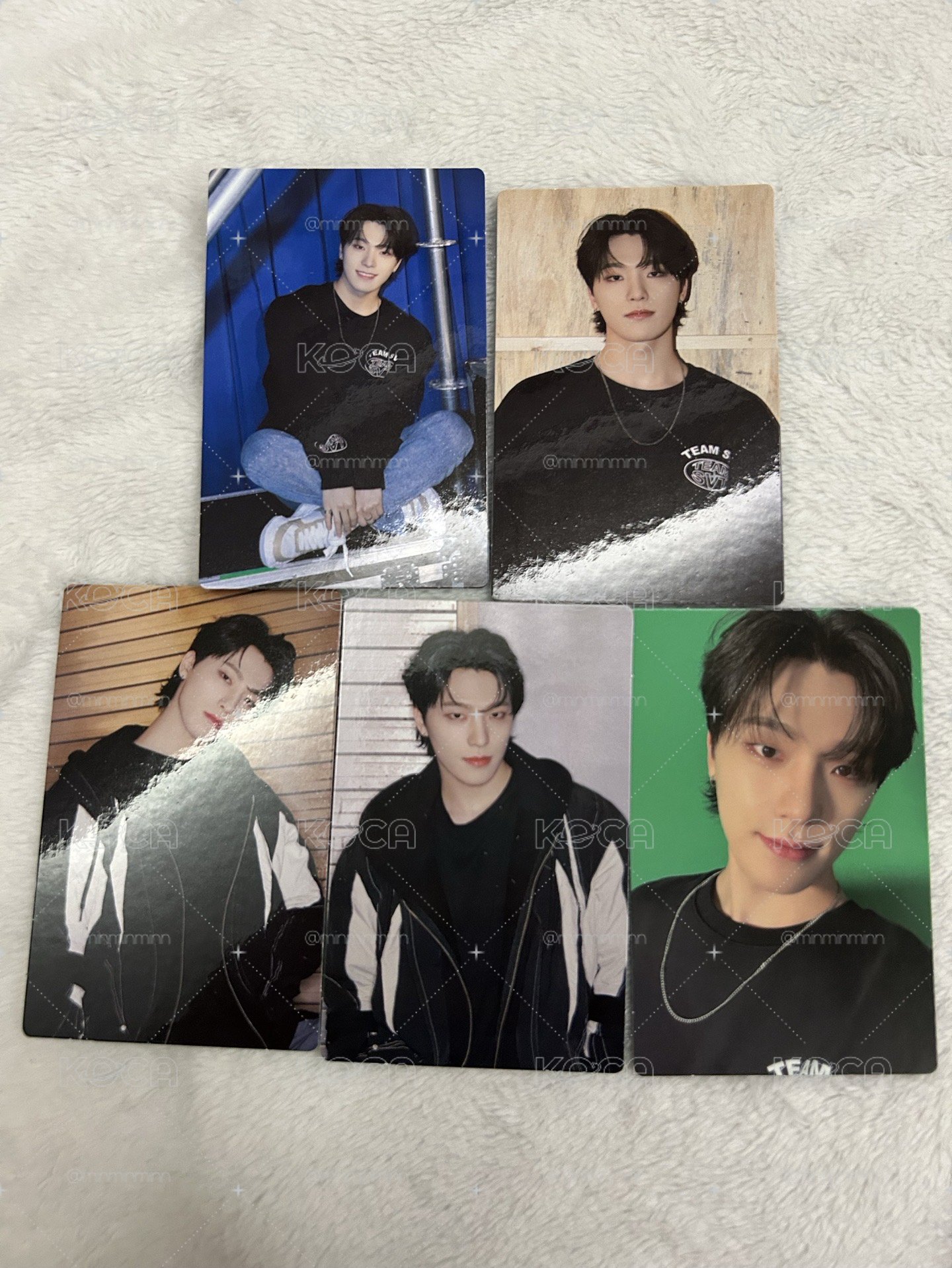 SEVENTEEN be the sun 隨機卡  燦 set 