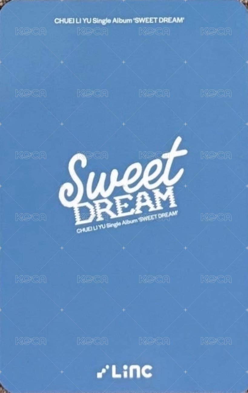 Sweet DREAM linc 線上 簽售卡  背面