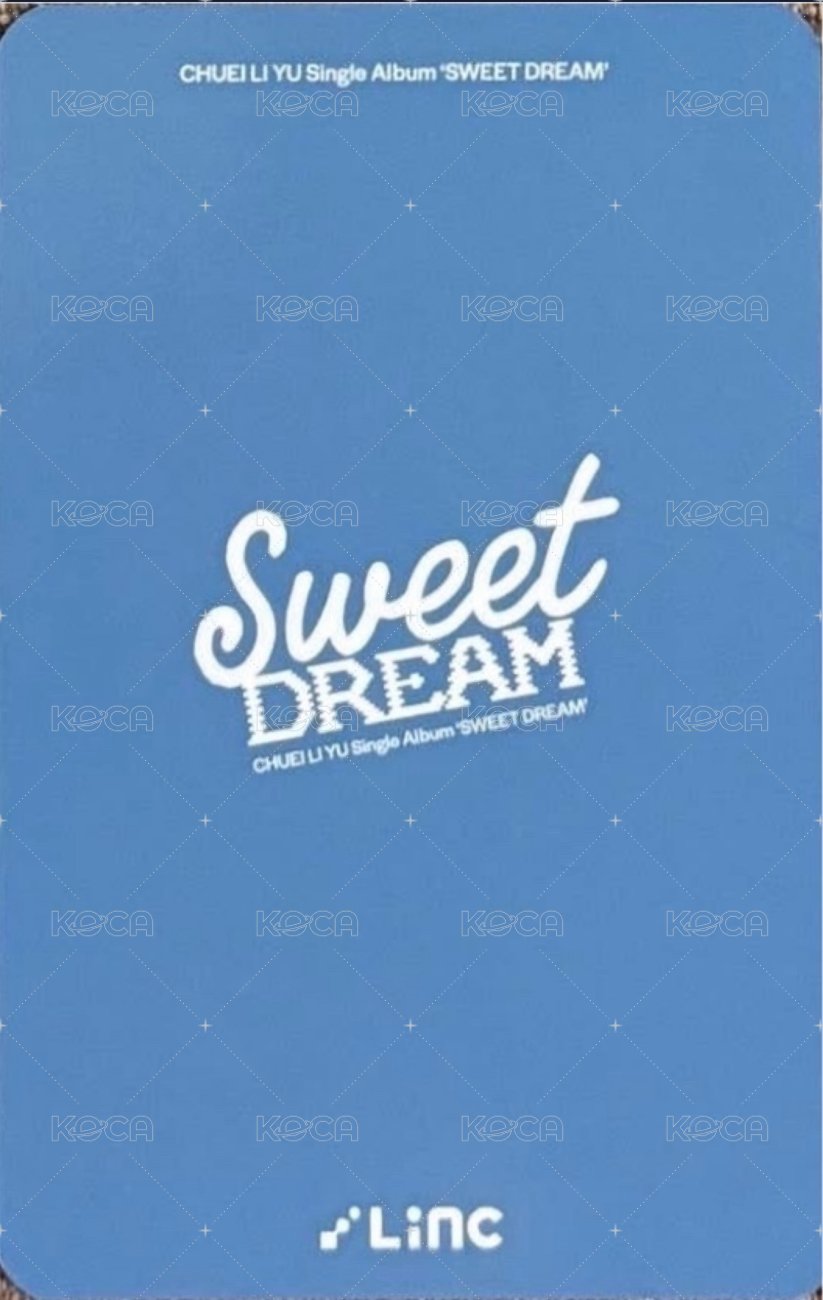 Sweet DREAM linc 線上 簽售卡  背面