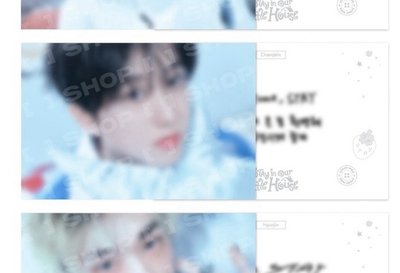 飯咪彬set（證件照兩版+明信片+膠帶卡）