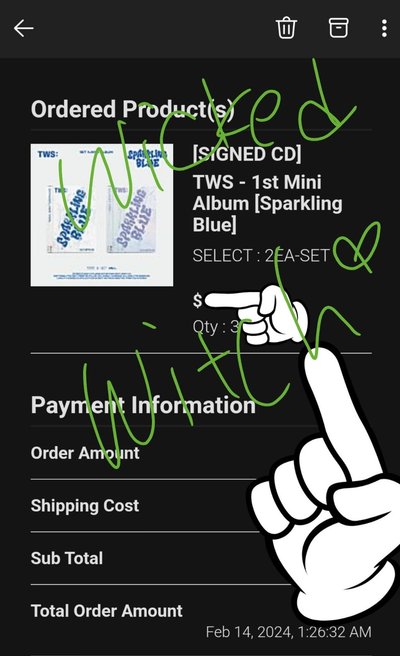 【Mwave 簽專】TWS 💽✍️ 簽名專輯 Sparkling Blue 親筆簽名 ✍️ 全成員簽名