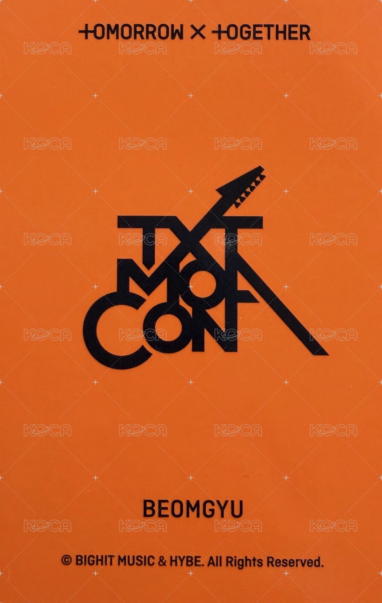 MOA CON ver.2 周邊卡  背面