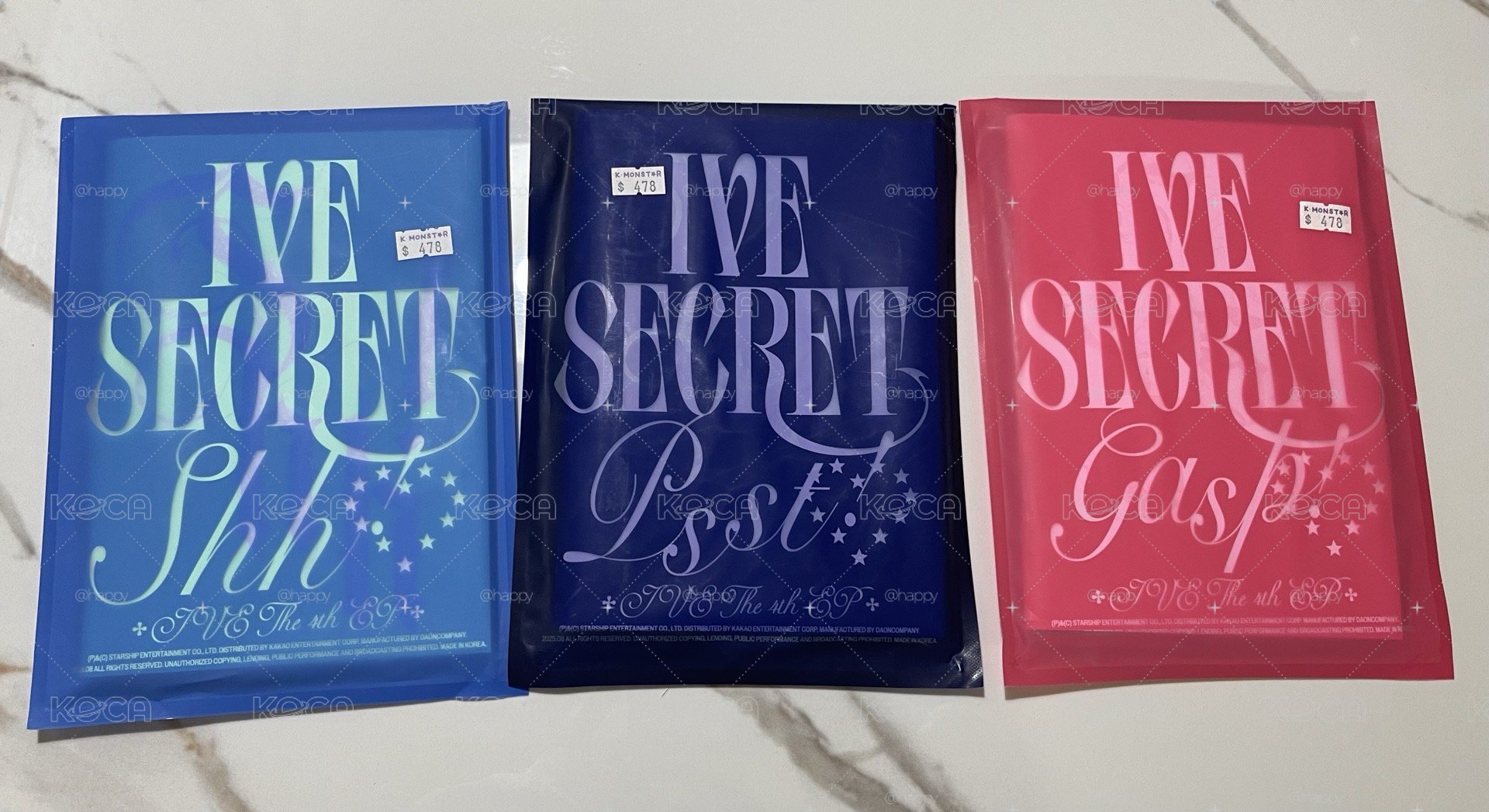 IVE SECRET pb未拆專