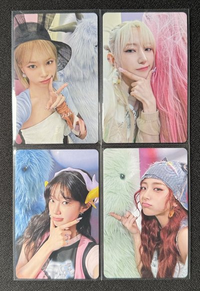 LE SSERAFIM | CRAZY JP 隨機卡