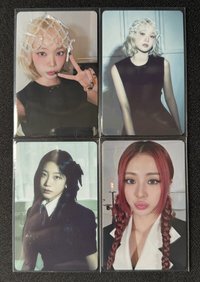 黑背采允葉 4張不拆