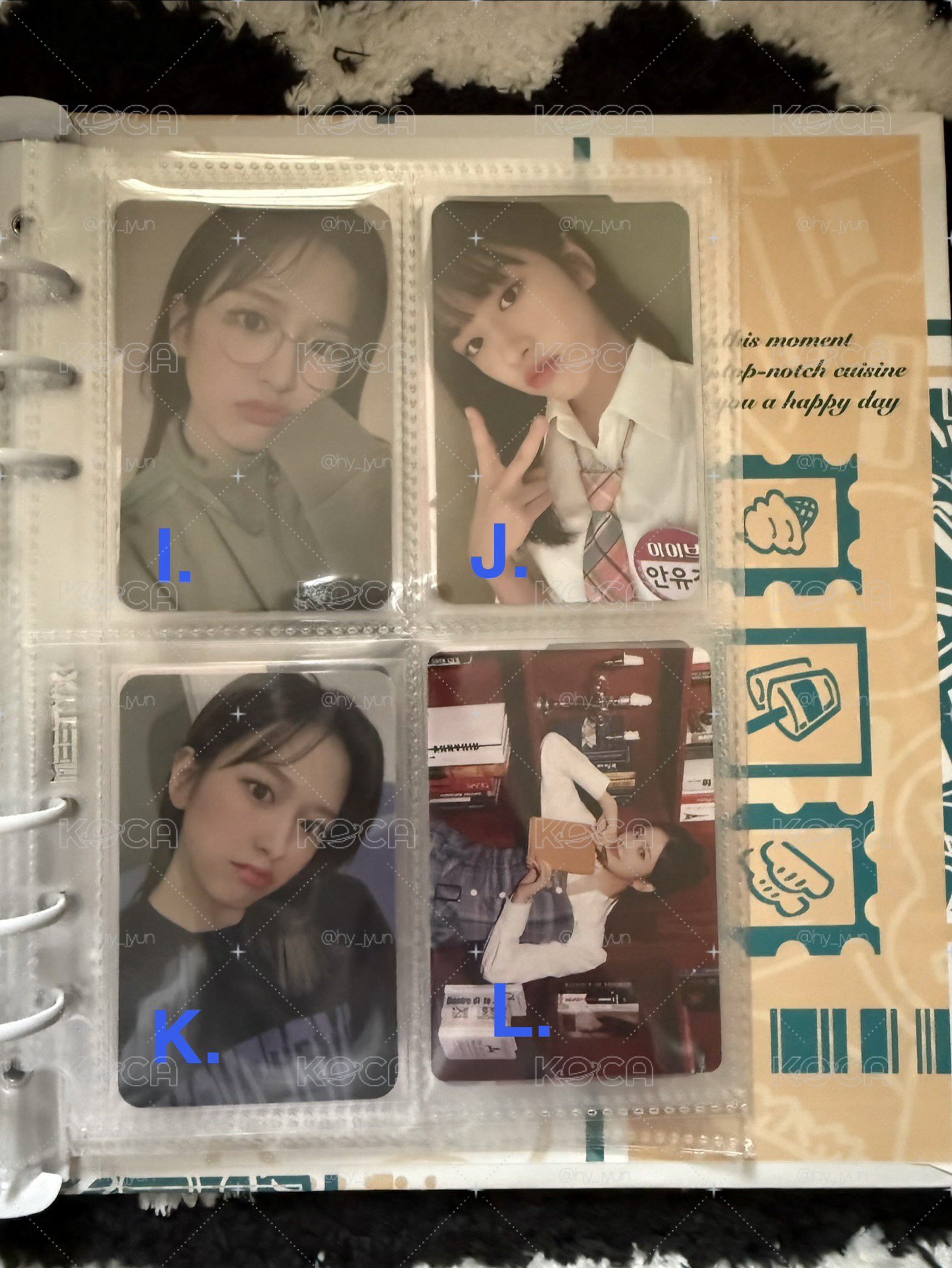 IVE 兪真 Yujn小卡