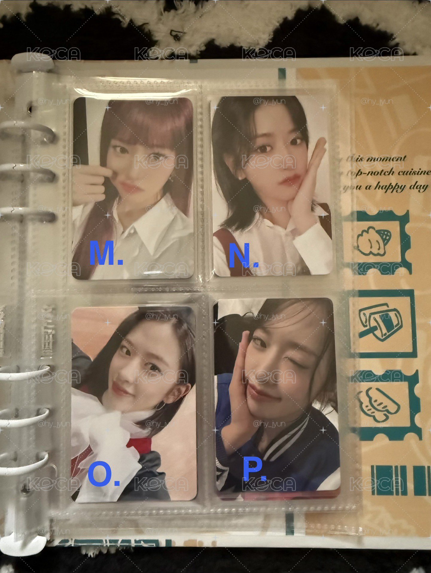 IVE 兪真 Yujn小卡