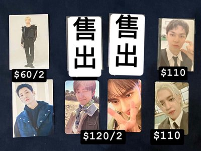 svt 小卡（可加購空專/視情況拆售）