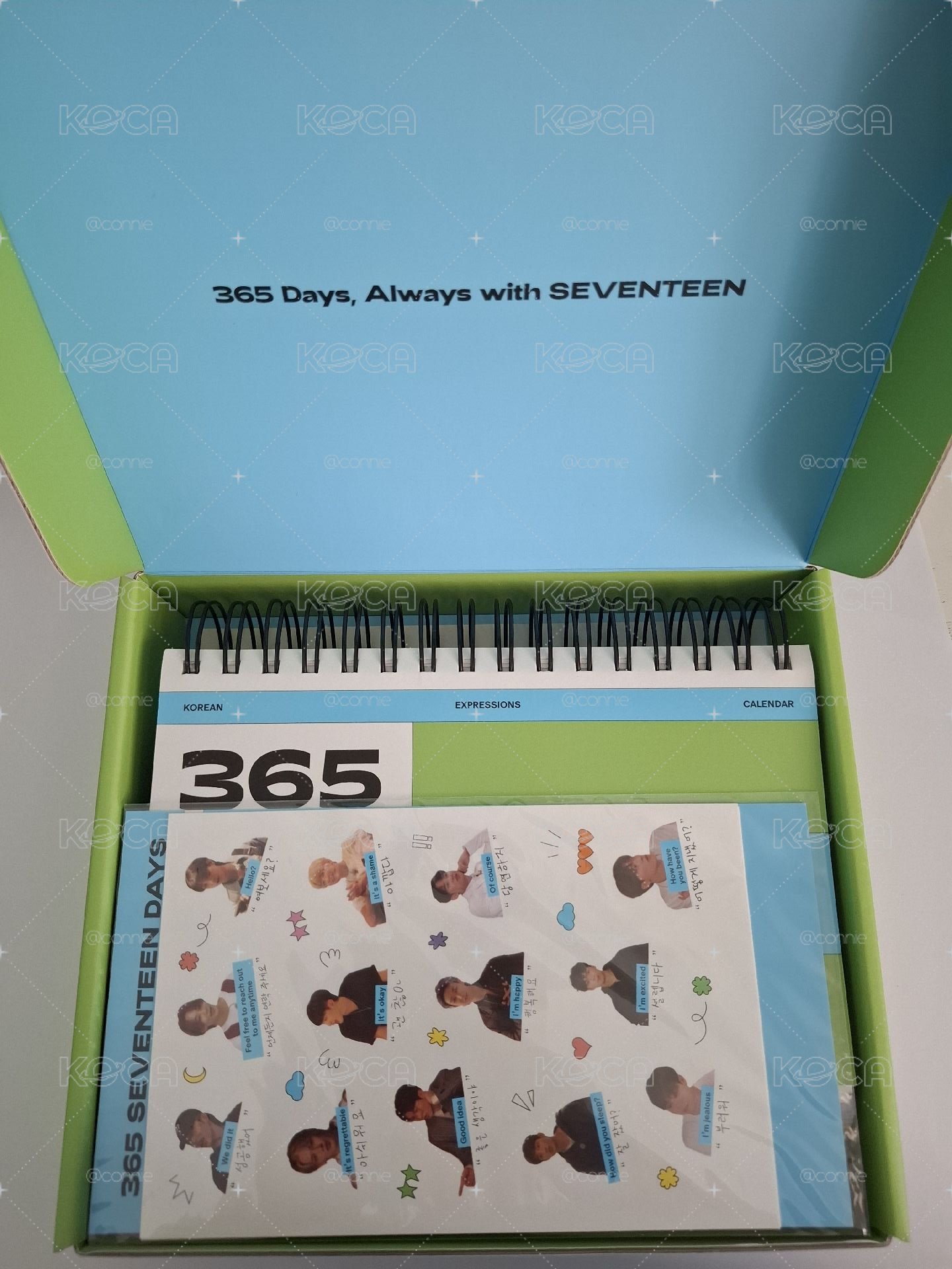 365 SEVENTEEN DAYS桌曆 書籍 