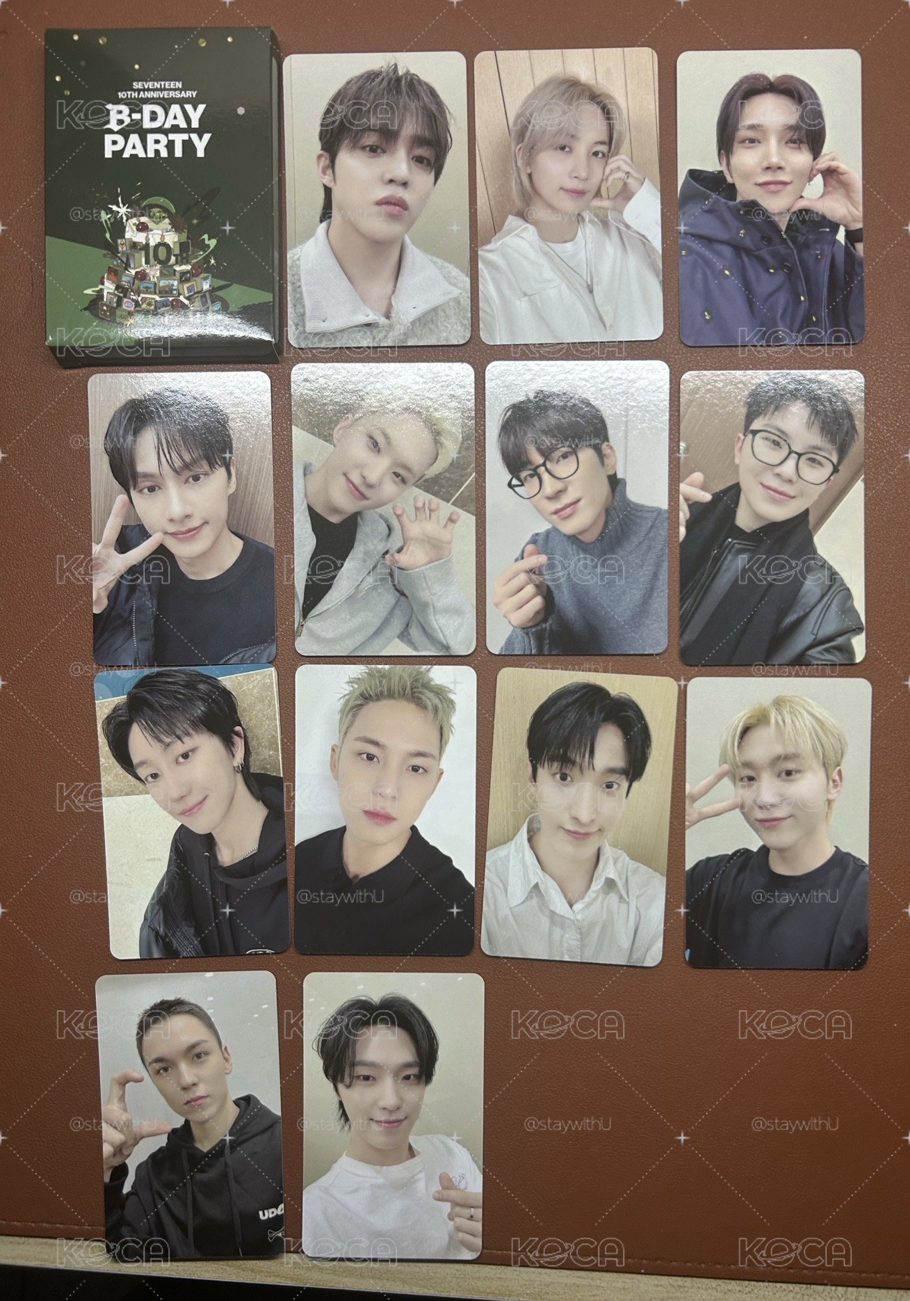 十周年集章卡