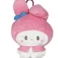 三麗鷗豆豆眼 愛心扣  吊娃 美樂蒂