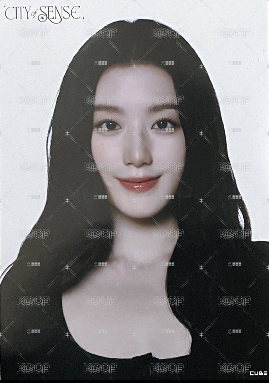i-dle 舒華 台北展覽場 小海報