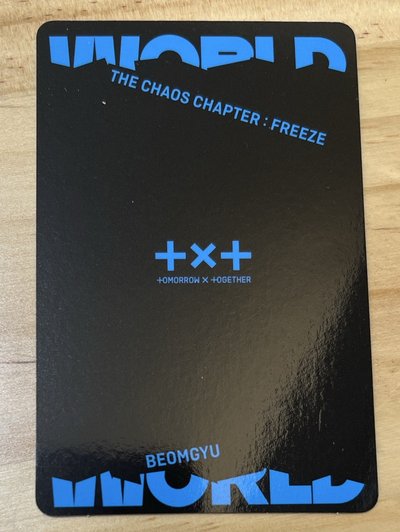 杋圭 正二 專輯卡 World版