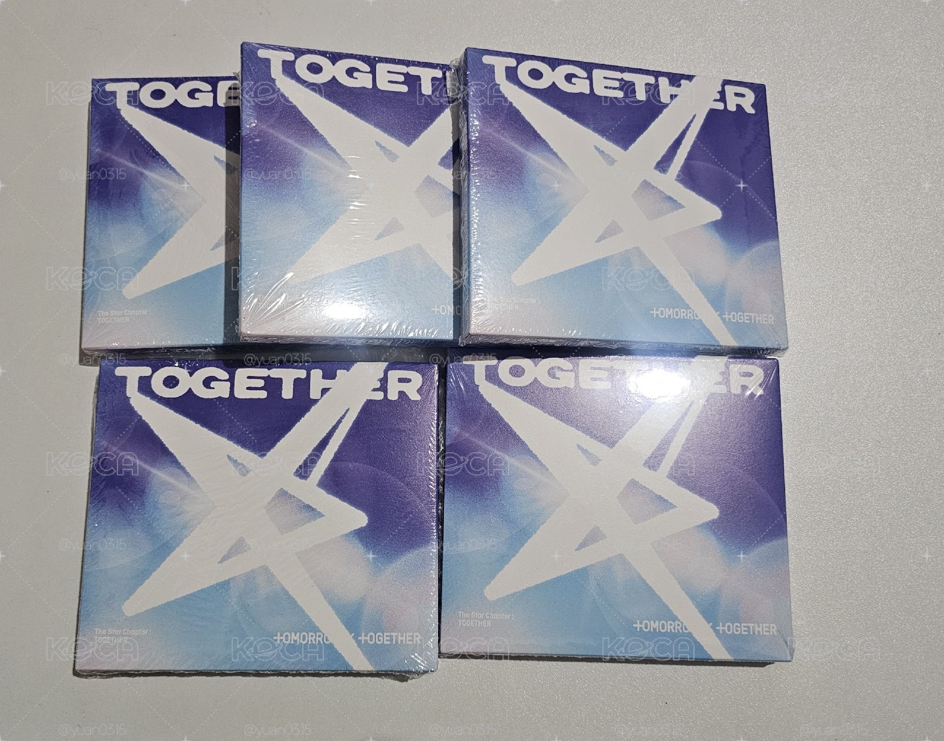 TXT 正四 Solo Track 單封 未拆專 可選成員