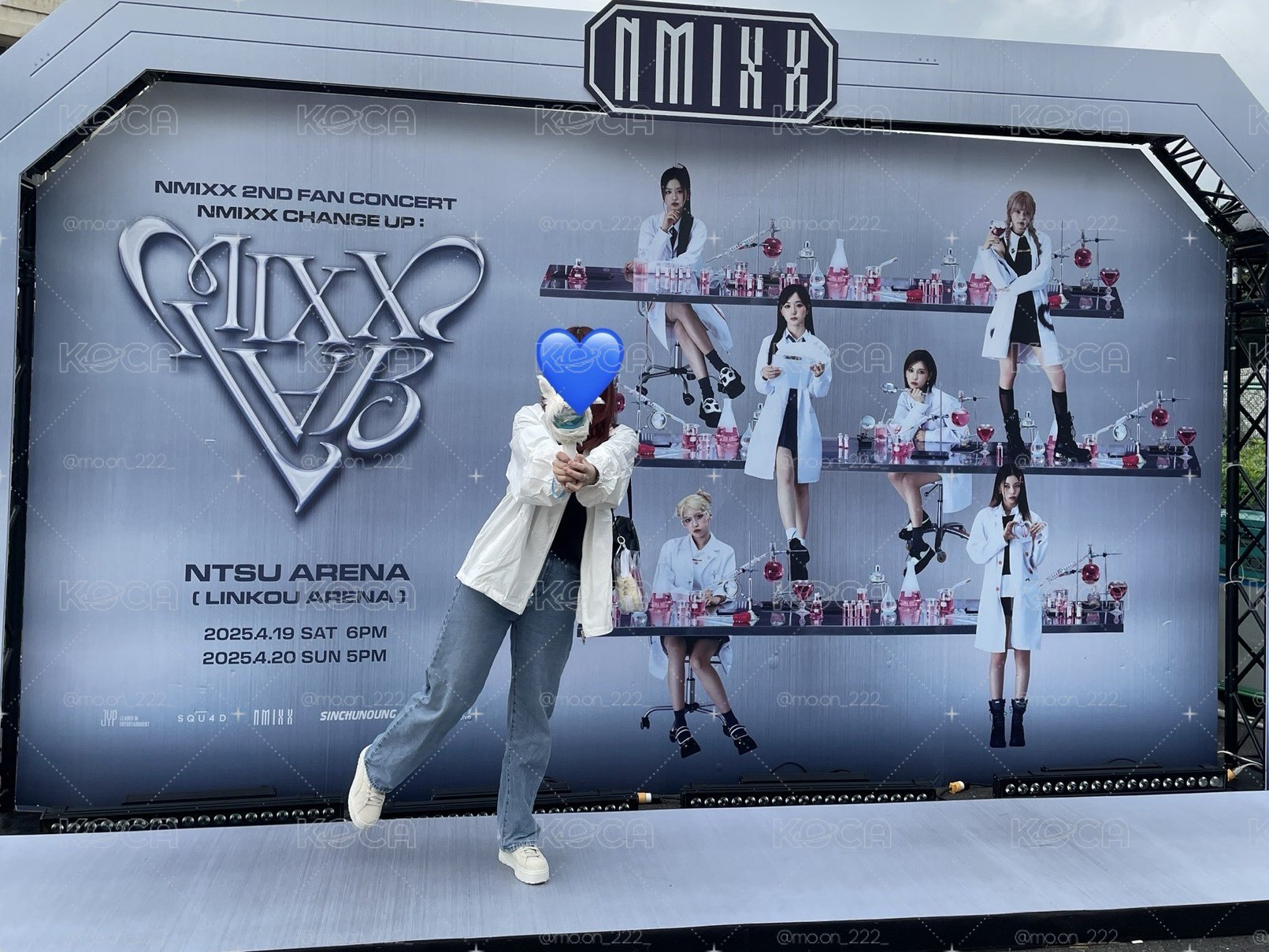 NMIXX 場週外套