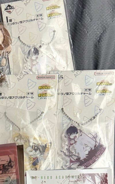 我英一番賞 更向前邁進小賞 歐麥 死柄木小吊飾