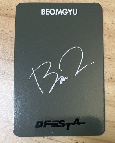 杋圭 DICON 寫真卡