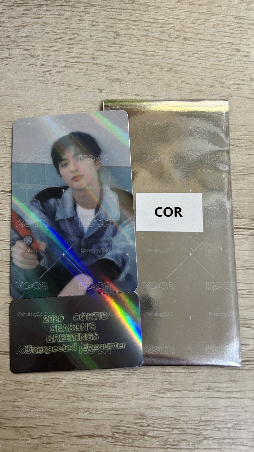 CORTIS｜26年曆中國快閃滿額卡