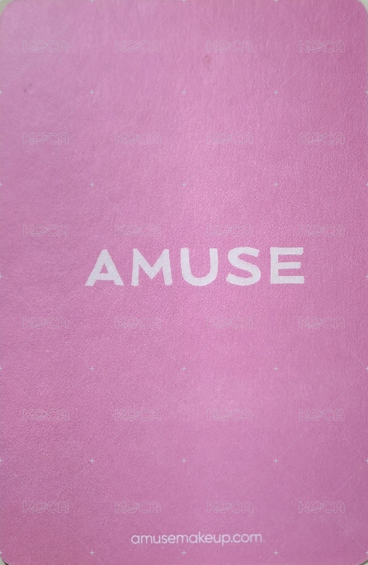 Amuse 1.0 Endorsement card  Back