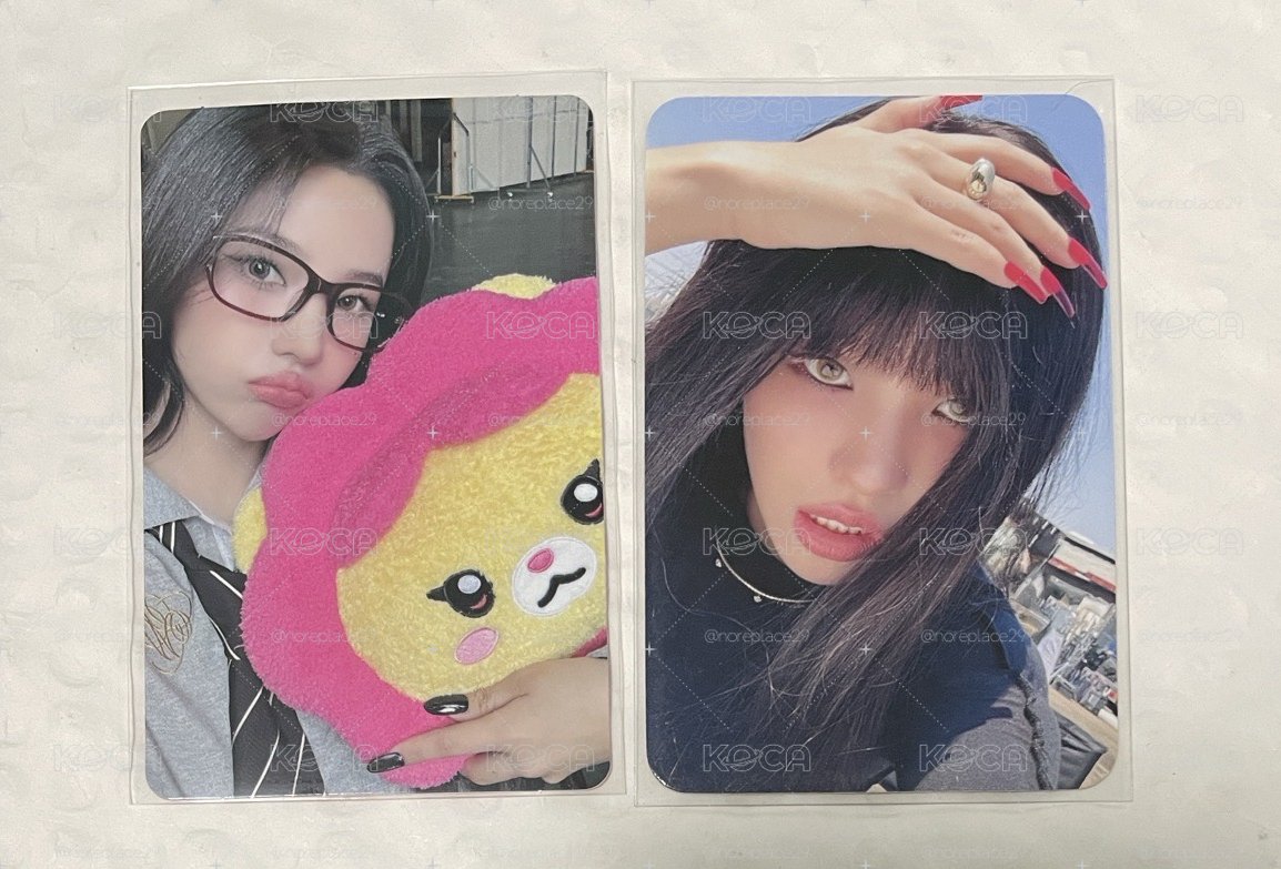 i-dle 小娟 展覽磁鐵全新未拆膜+快閃滿額卡 迷八Dmm特典（圖1+圖2）