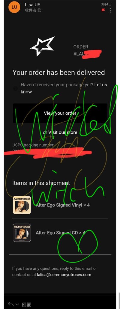 在台【美國官網】BLACKPINK LISA 簽名專輯 Alter Ego 簽名黑膠 簽名CD 💽ᝰ✍️🏼