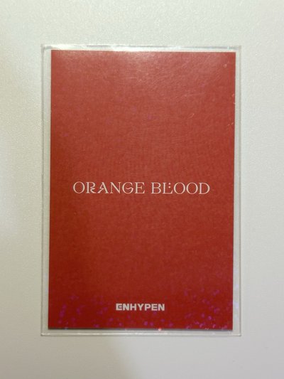 ENHYPEN JAKE 沈載倫 迷五日咖特典