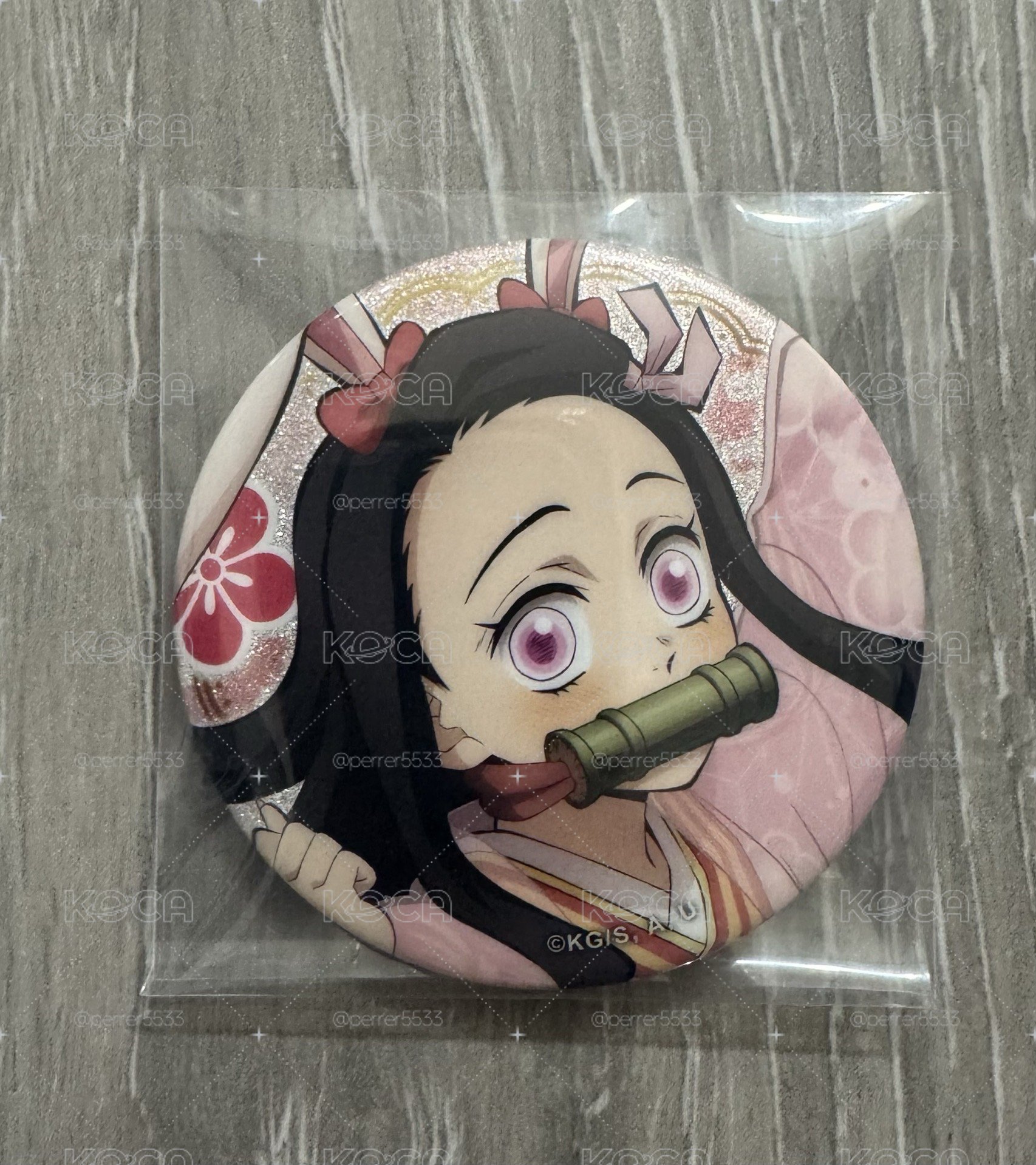 禰豆子 兔年 徽章