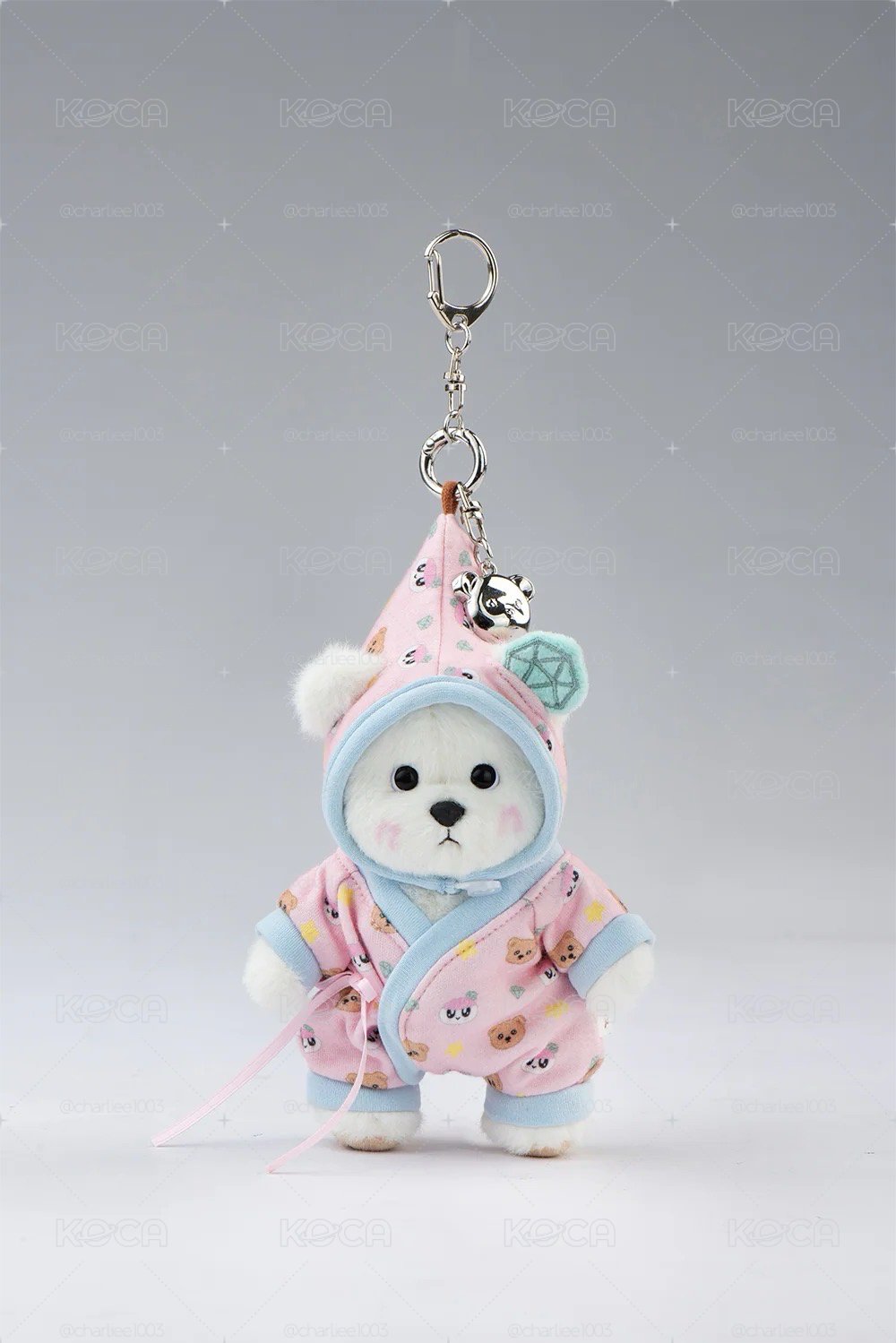 TEDDYTALES × SEVENTEENBONGBONG BEAR 莉娜熊 十週年聯名 XS粉衣
