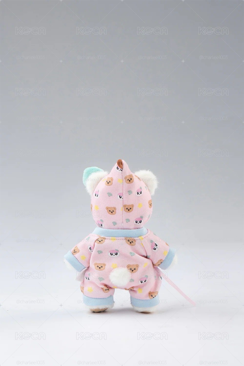 TEDDYTALES × SEVENTEENBONGBONG BEAR 莉娜熊 十週年聯名 XS粉衣