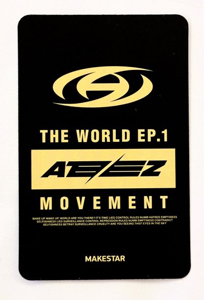 崔鍾浩 Movement MS 簽售卡 