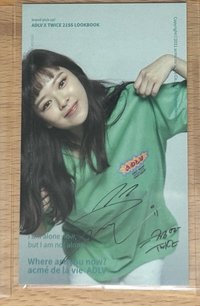 TWICE X ADLV adlv2.0 代言卡 