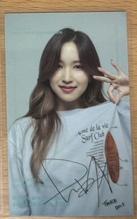 TWICE X ADLV adlv2.0 代言卡 