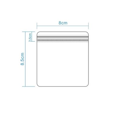 PVC夾鏈袋 8*8.5cm