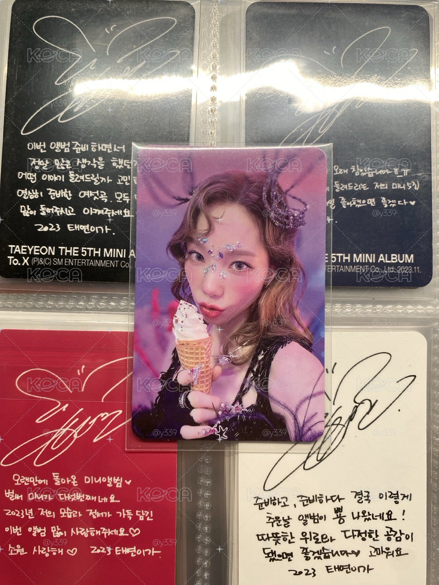 Taeyeon小卡