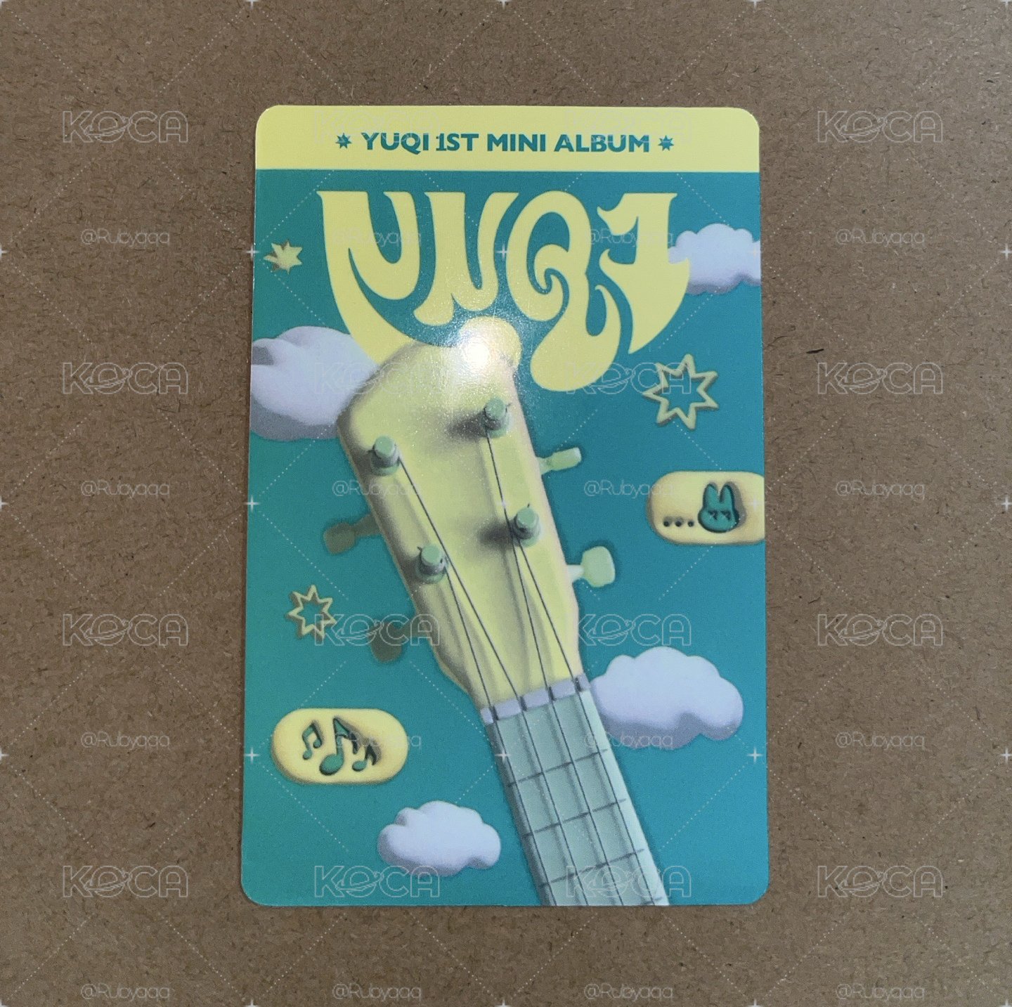 Yuqi專輯小卡