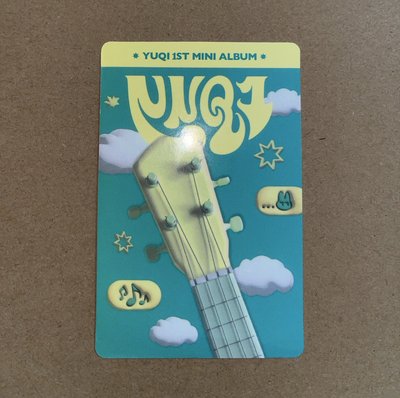 Yuqi專輯小卡