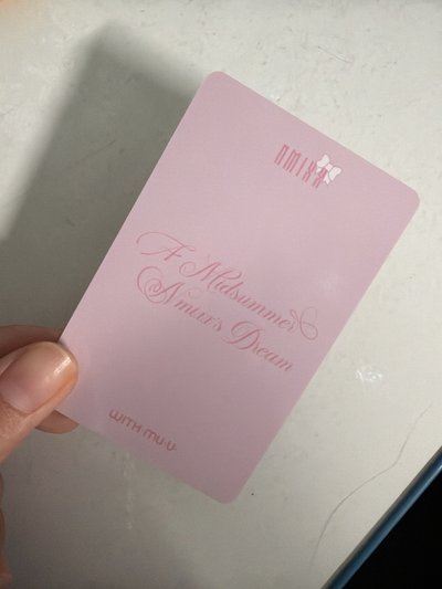 NMIXX Sullyoon薛侖娥 特典卡