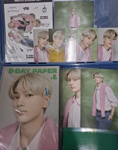 Enhypen Jay朴綜星 生日組（全配置在圖二）