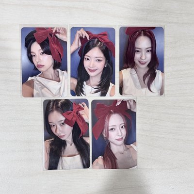 ITZY ms2.0蝴蝶結雙面卡