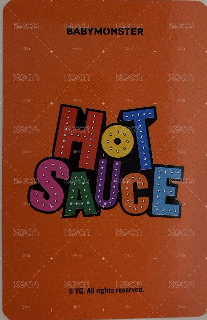 Ahyeon hot sauce 隨機卡