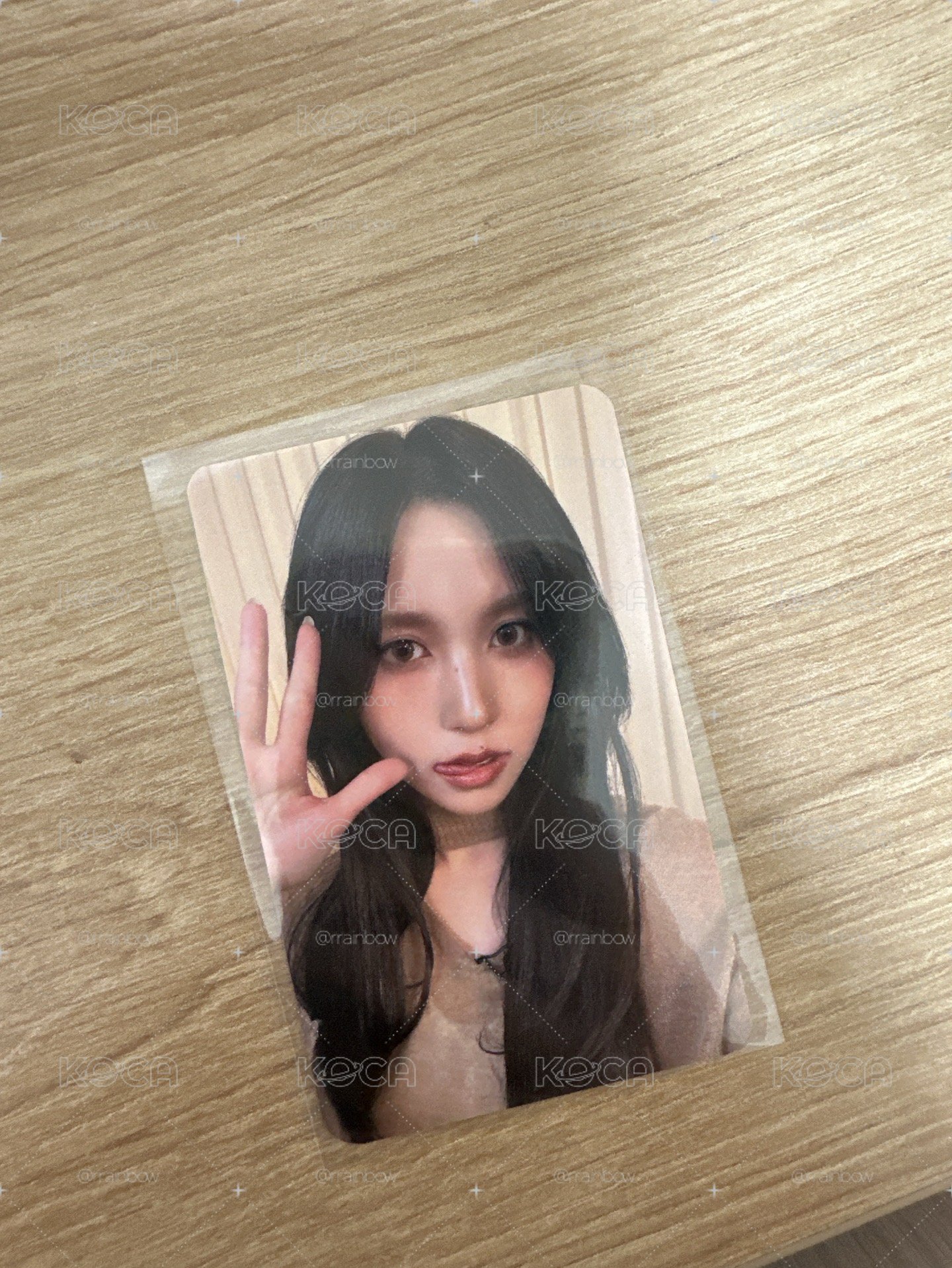TWICE mina wowpass 特典卡