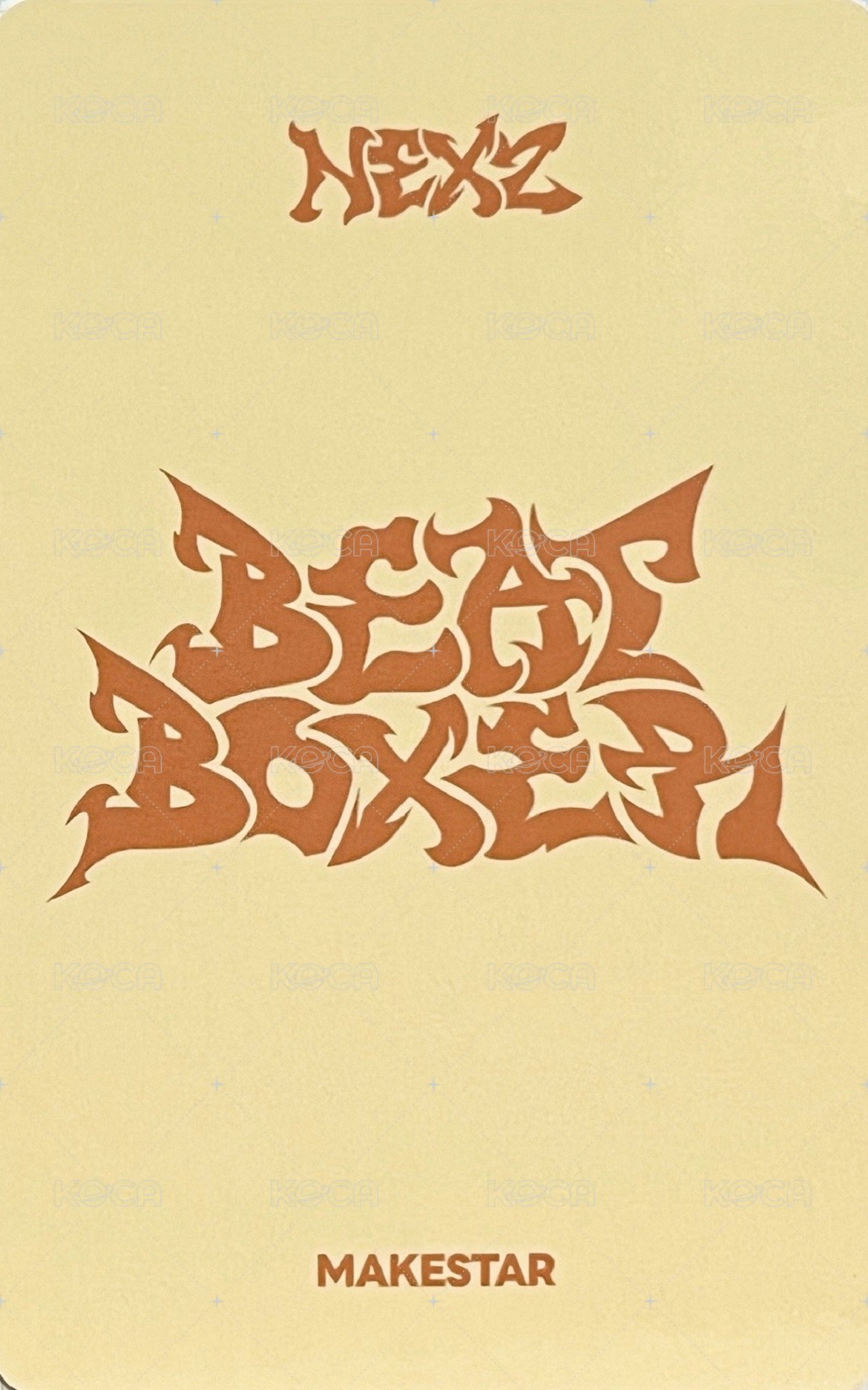 迷三 ms 4.0 線下 簽售卡 橘子毯 ver. 背面