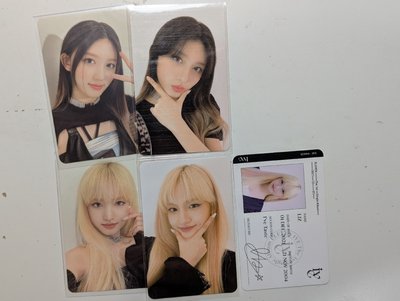 ive 出道專 專卡