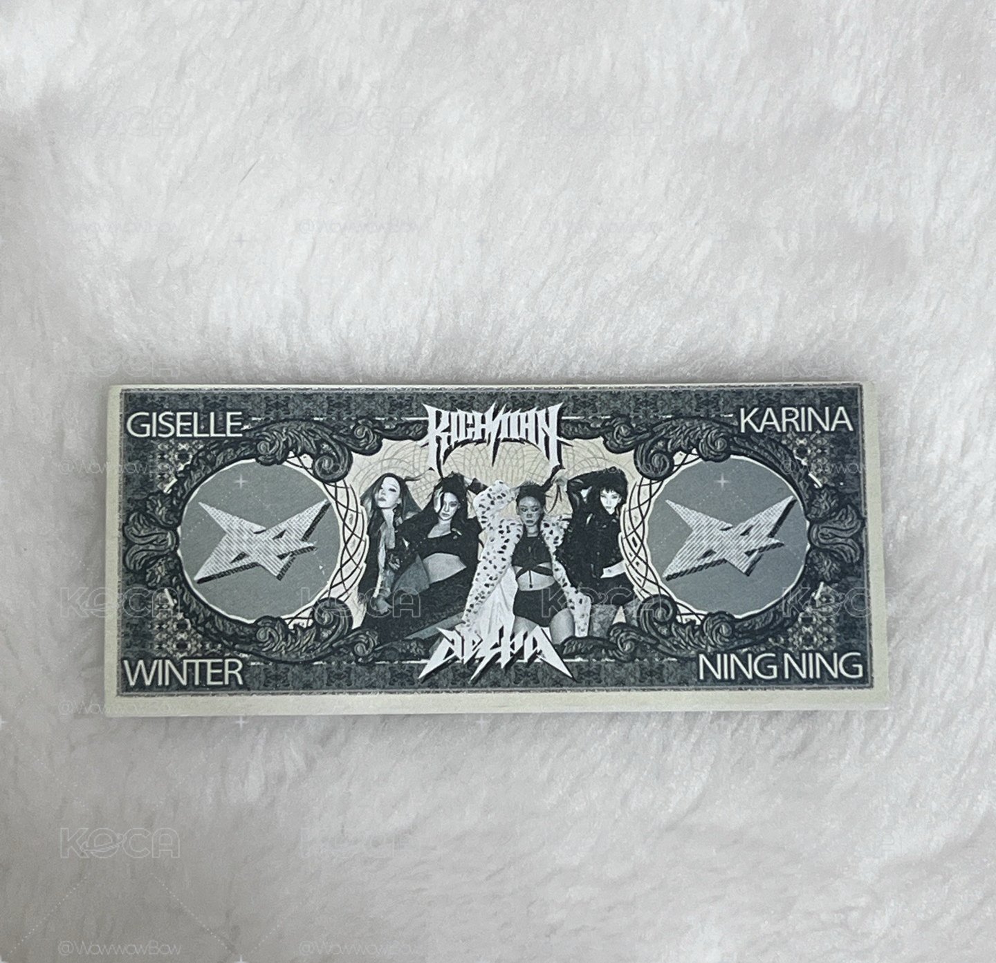 AESPA TMA Richman 彩帶紙花