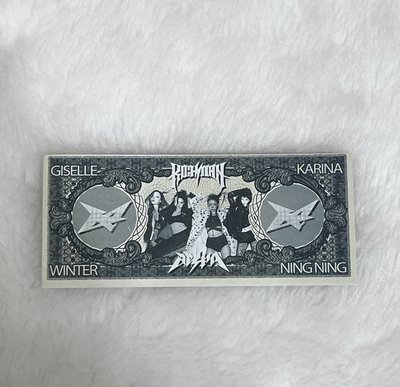 AESPA TMA Richman 彩帶紙花