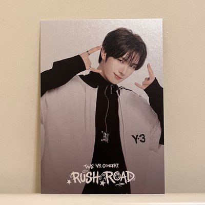 TWS RUSH ROAD VR 包場特典 明信片拆售 金道勳/崔英宰/韓振
