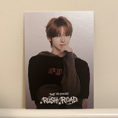 TWS RUSH ROAD VR 包場特典 明信片拆售 金道勳/崔英宰/韓振